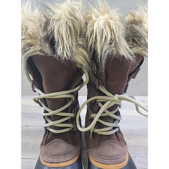 Sorel Joan of Arctic Waterproof Boots NL1540-256 Women's‎ Size 6 Brown Leather - Picture 14 of 14